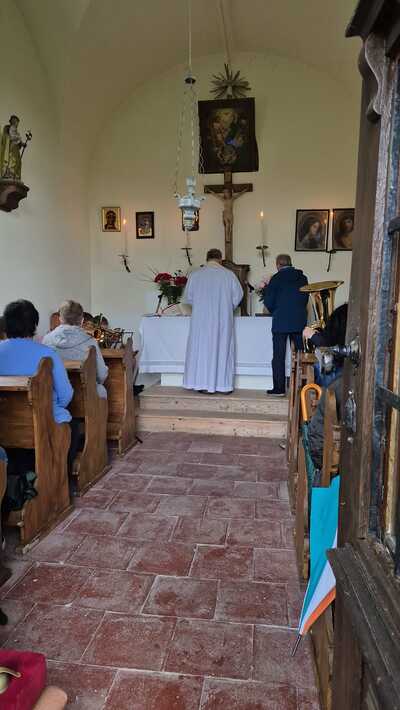 Messe beim Hl Geist Bründl
