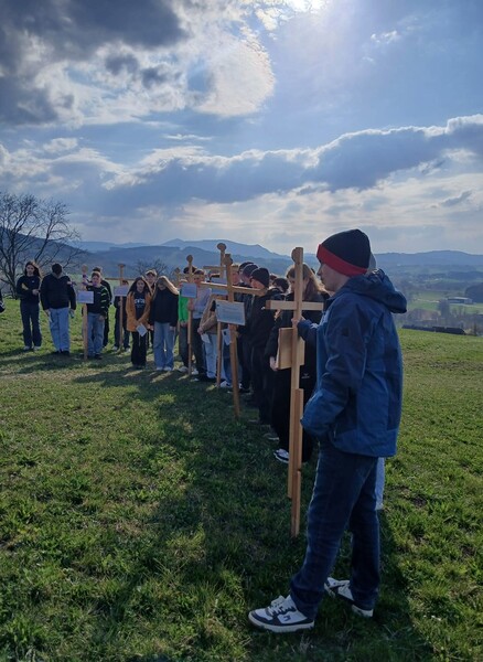 Kreuzweg der Firmlinge