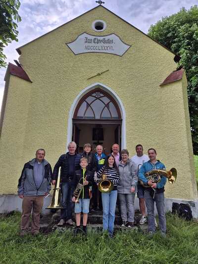 Messe beim Hl Geist Bründl