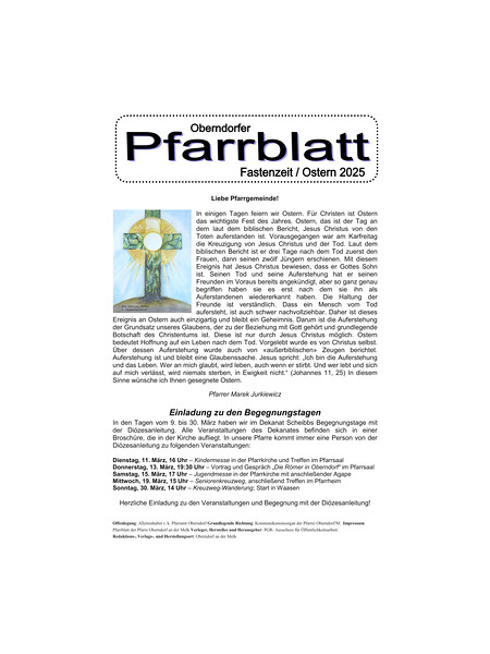 Pfarrblatt