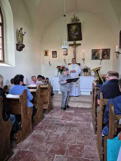 Messe beim Hl Geist Bründl