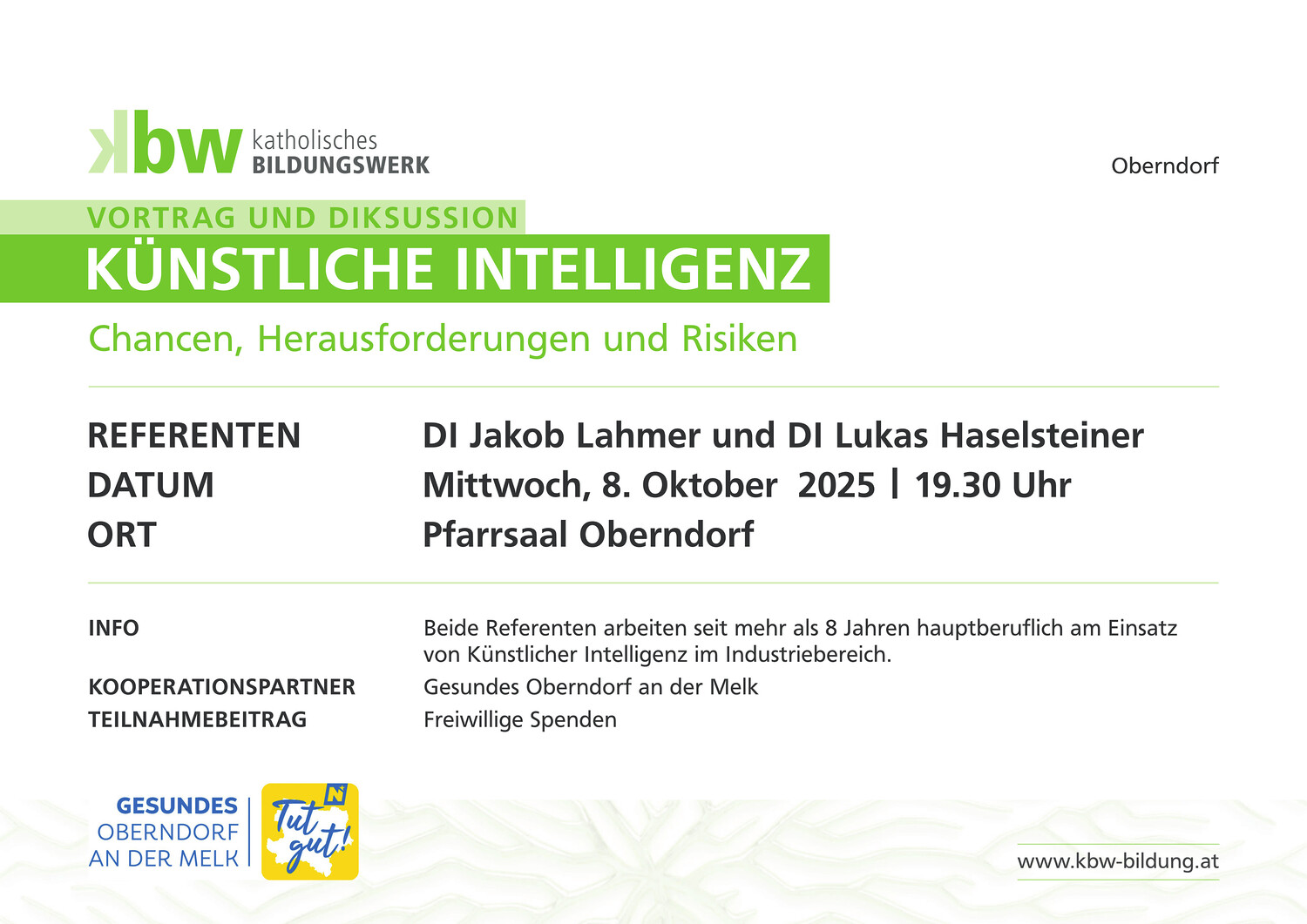kbw - Künstliche Intelligenz