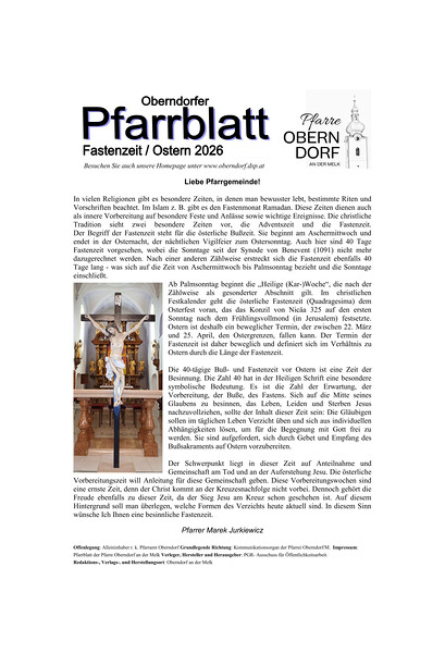 Pfarrblatt