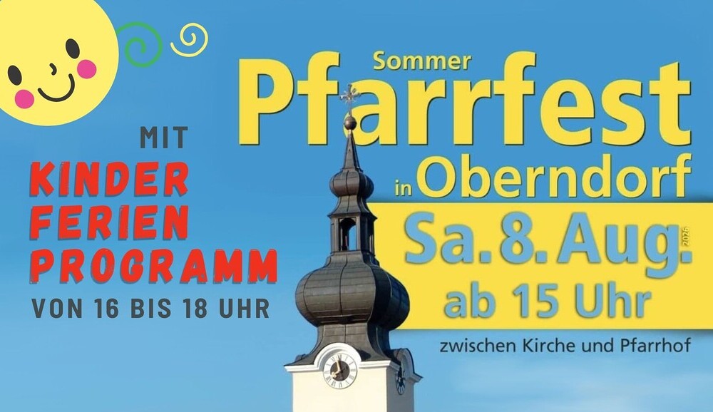 Einladung zum Pfarrfest