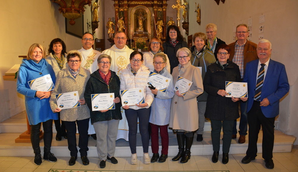 ausgeschiedene Chormitglieder